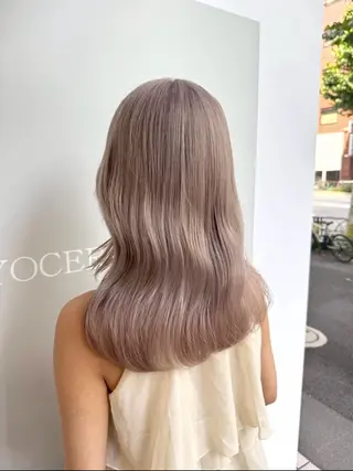 ロング カラー ヘアアレンジ 🧸ミルクティー特化 🧸MASAKIのヘアスタイル