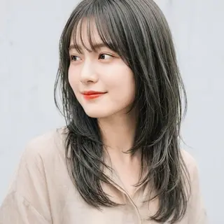 ミディアム 原田 祥彰のヘアスタイル