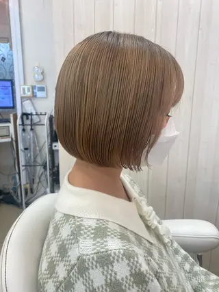 ショート Yuki/赤羽 /カラー🪽🤍のヘアスタイル