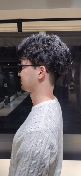 パーマ メンズ 🔅モデル様募集中 🔅にしやまゆいのヘアスタイル