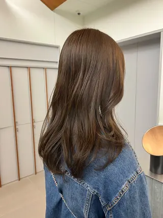 セミロング 柔らかいカラー🎀 rinaのヘアスタイル