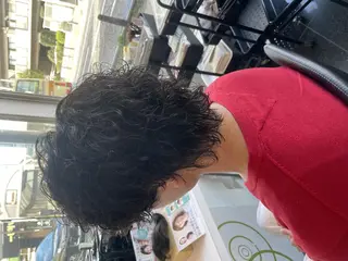 パーマ ショート メンズ 💇🏻‍♂️パーマ ニキ✨本田龍斗のヘアスタイル