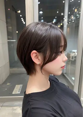 ショート 髪質改善/縮毛矯正 /恵比寿/横山将大のヘアスタイル