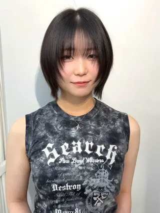 ショート ボブ/ ミディアムKOUGAのヘアスタイル