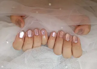ネイル ⋆⑅˚ new  me!  ˖୨ৎ‧˚のネイルデザイン