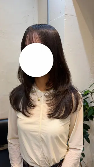 ロング 🐰レイヤーカット/ メンズ/ゆな🐰のヘアスタイル