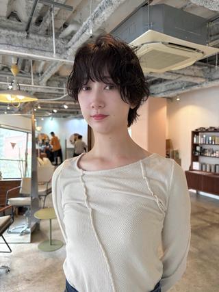 ショート パーマ yu maのヘアスタイル
