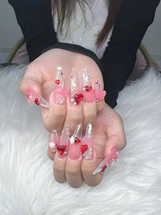 ネイル Lee Nails チップ長さだし専門店のネイルデザイン
