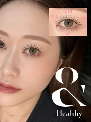 マツエク・マツパ 新潟アイリスト 💞erina💞のマツエク・マツパデザイン