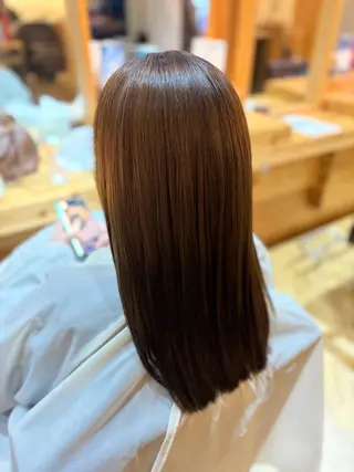 ロング カラー 高良 日奈子のヘアスタイル