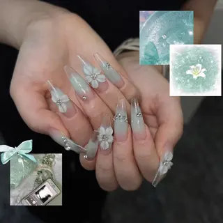 ネイル Sora nail 長さ出し専門店のネイルデザイン