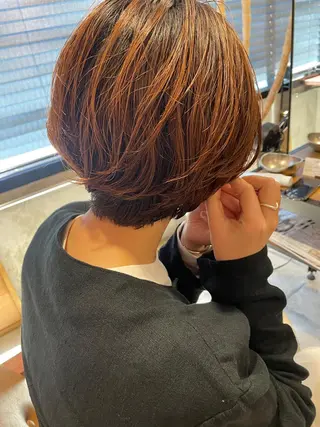 ショート ayane⭐️ボブ・ ショート・パーマのヘアスタイル