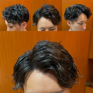 メンズ たけ しまのヘアスタイル