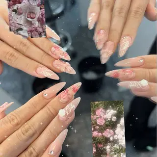 ネイル Sora  Nail 長さ出し専門店のネイルデザイン