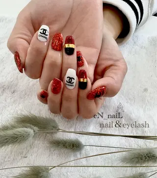 セミロング ネイル EN_NAIL 野中本店Ayakaのネイルデザイン