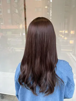 ロング カラー レディースカット SHIORIのヘアスタイル
