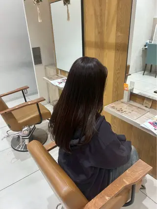 ロング ⭐️うる艶カラー 募集　まゆ⭐️のヘアスタイル