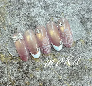 ネイル 胡蝶蘭レディースサロ ンNailMOKAのネイルデザイン