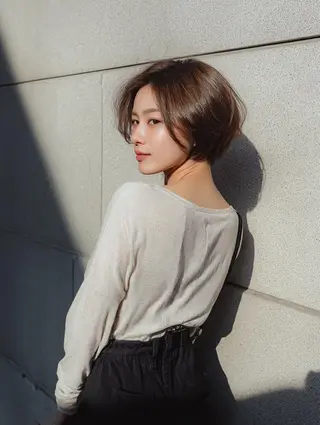 ショート ショート&ボブ🦋 shell立川🫧のヘアスタイル