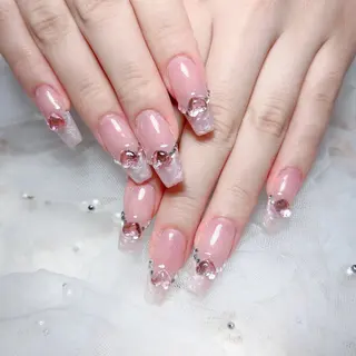 ネイル M🌷nail 長さだし専門店のネイルデザイン