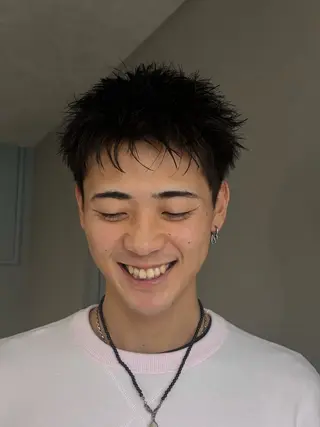 ロング メンズ メンズ特化美容師 水野友貴のヘアスタイル