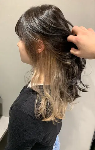 ロング カラー 浦野 剛志のヘアスタイル