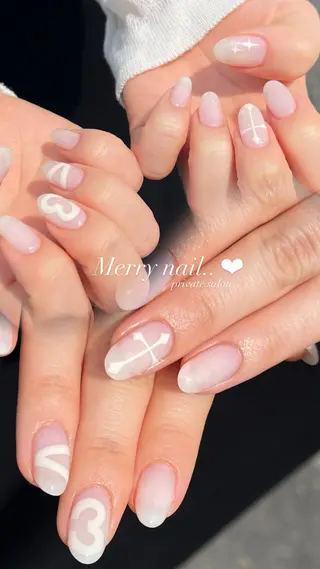 ネイル Merry nail .. ❤︎ Maiのネイルデザイン
