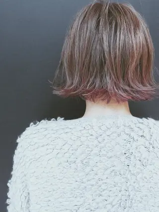 ショート ミディアム カラー パーマ ヘアアレンジ beronica ベロニカのヘアスタイル