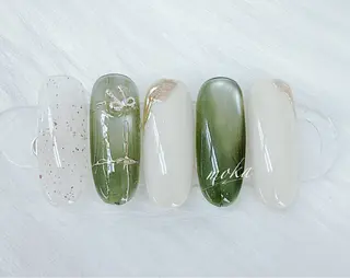 ネイル 胡蝶蘭レディースサロ ンNailMOKAのネイルデザイン