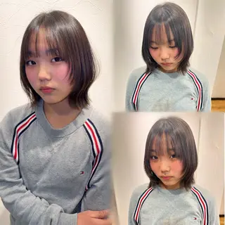 ミディアム レイヤーカット🎀 ナンプウ 山村優佳のヘアスタイル