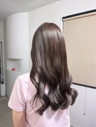 ロング カラー Hikari／暖色／ ブラウンカラー🤍のヘアスタイル