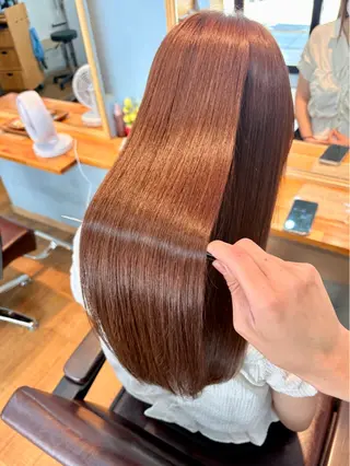 ロング カラー 髙木 優人のヘアスタイル