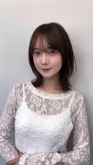 ミディアム カラー 小玉 彰哉のヘアスタイル