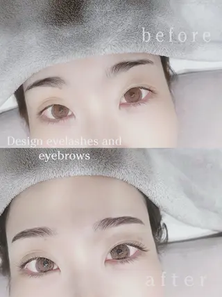マツエク・マツパ 【自分史上いちばん 可愛い目元へ】のマツエク・マツパデザイン