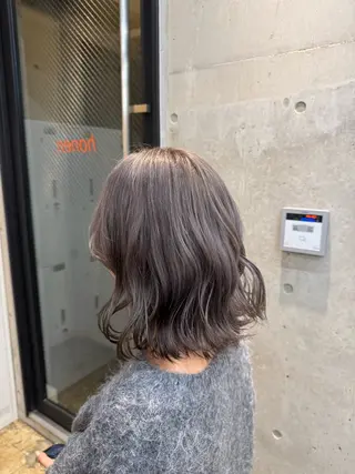 カラー sora/ハイトーン /透明感カラー🫧のヘアスタイル