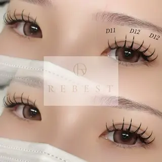 マツエク・マツパ REBEST天王寺 eye🩵Maayaのマツエク・マツパデザイン