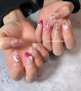 ネイル ネイルルームリッカ 𝐦𝐚𝐲𝐮のネイルデザイン