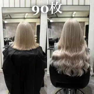 ロング Yu シールエクステのヘアスタイル