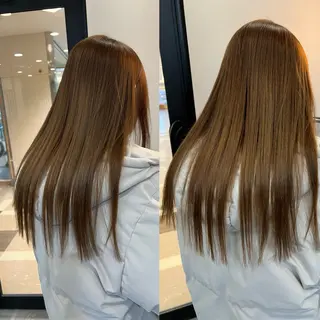 ロング パーマ Naru┆川西能勢口 ┆髪質改善サロンのヘアスタイル