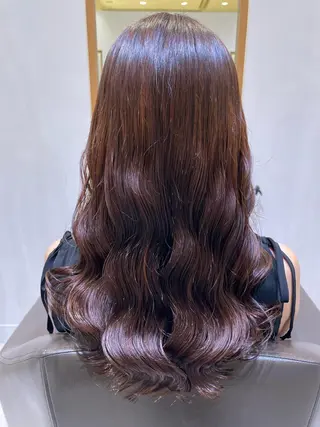 ロング パーマ ARMONY秋山輝也 コテ巻き風パーマ特化のヘアスタイル