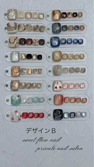 ネイル sweet flow nailのネイルデザイン
