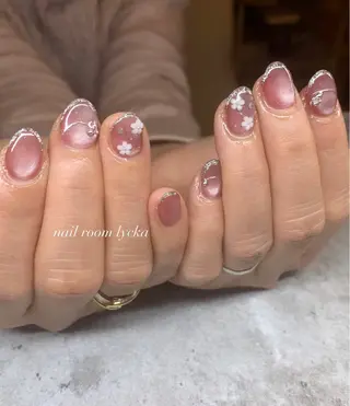 ネイル ネイルルームリッカ 𝐦𝐚𝐲𝐮のネイルデザイン