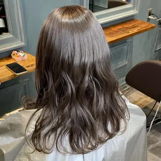ロング カラー 猪ノ原 弘子のヘアスタイル
