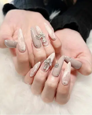 ロング カラー Bling Salonのネイルデザイン