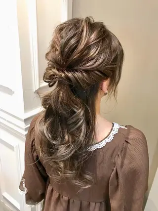 ヘアアレンジ 神野 雅樹のヘアスタイル
