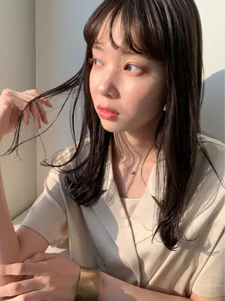 カラー モデル募集/ あやね☁໒꒱·ﾟのヘアスタイル
