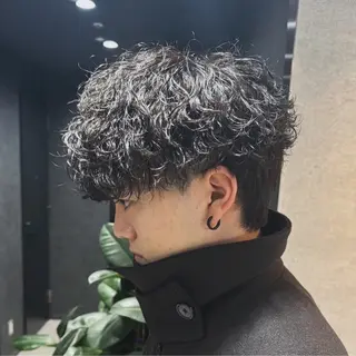 ショート カラー パーマ メンズ キッズ 🔥パーマ特化🔥 優馬のヘアスタイル