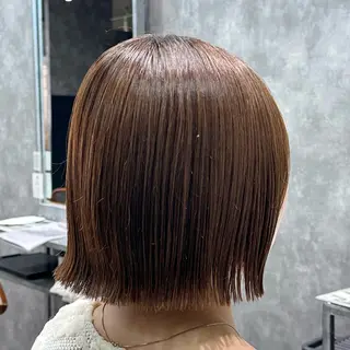 ミディアム カラー 似合わせボブ 🌻 北澤七海のヘアスタイル