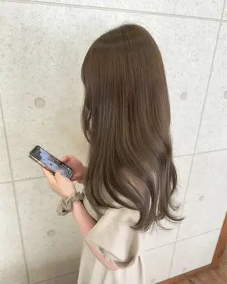 ロング カラー ひ かるのヘアスタイル