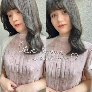 ロング カラー カラーパティシエ facce🌼ikoのヘアスタイル